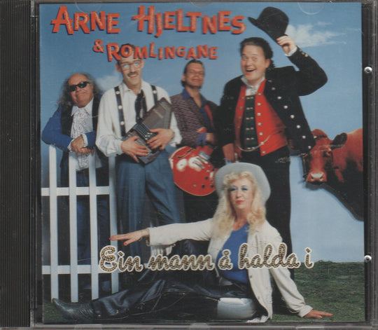 Arne Hjeltnes & Romlingane - Ein mann å halda i. 1996. . CD.