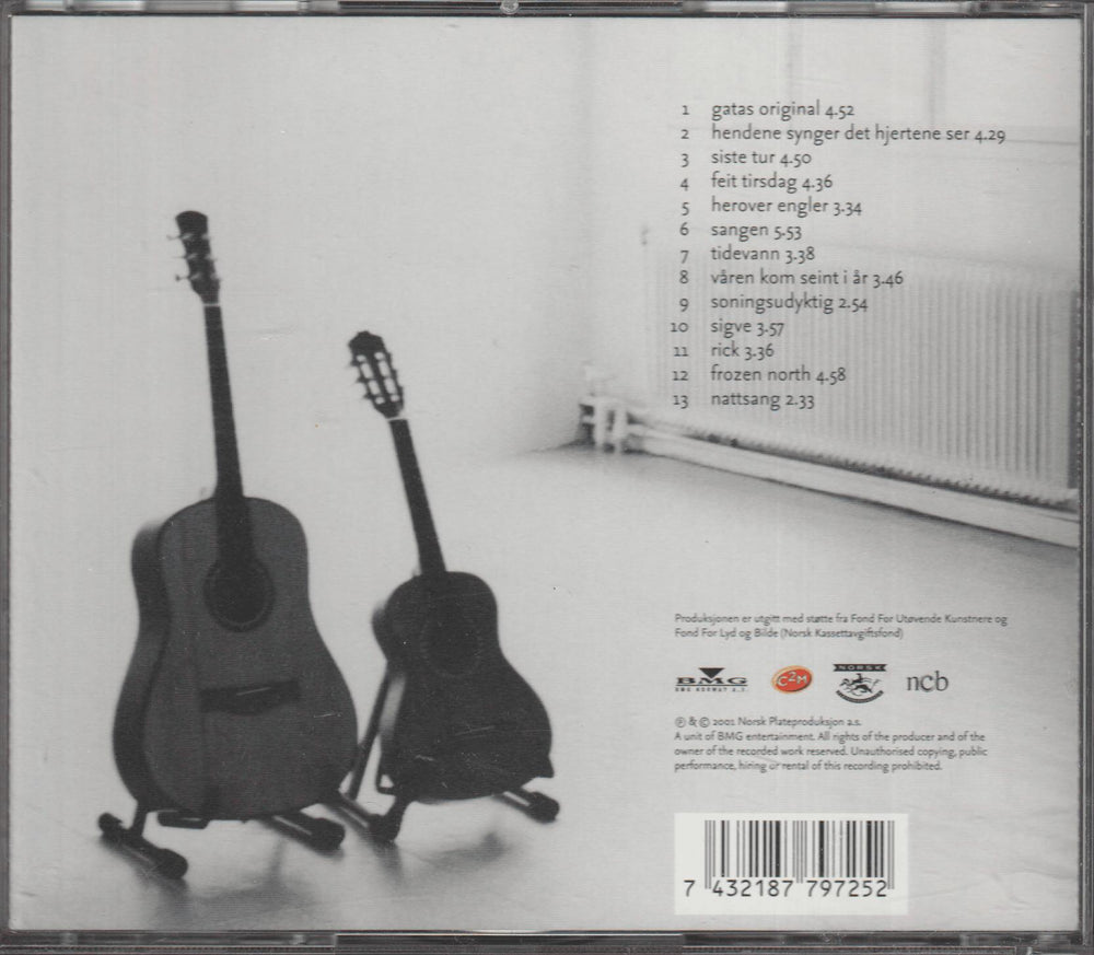 Jonas Fjeld - Texas Jensen. 2001. . CD.