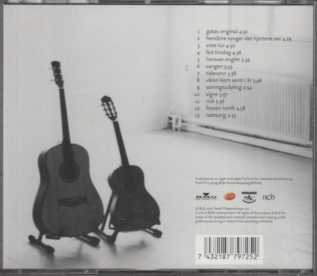 Jonas Fjeld - Texas Jensen. 2001. . CD.