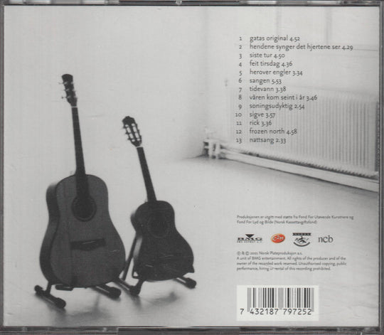 Jonas Fjeld - Texas Jensen. 2001. . CD.