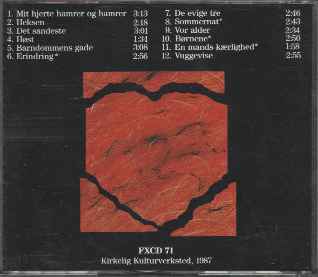 Kari Bremnes - Mitt ville hjerte. 1987. . CD.