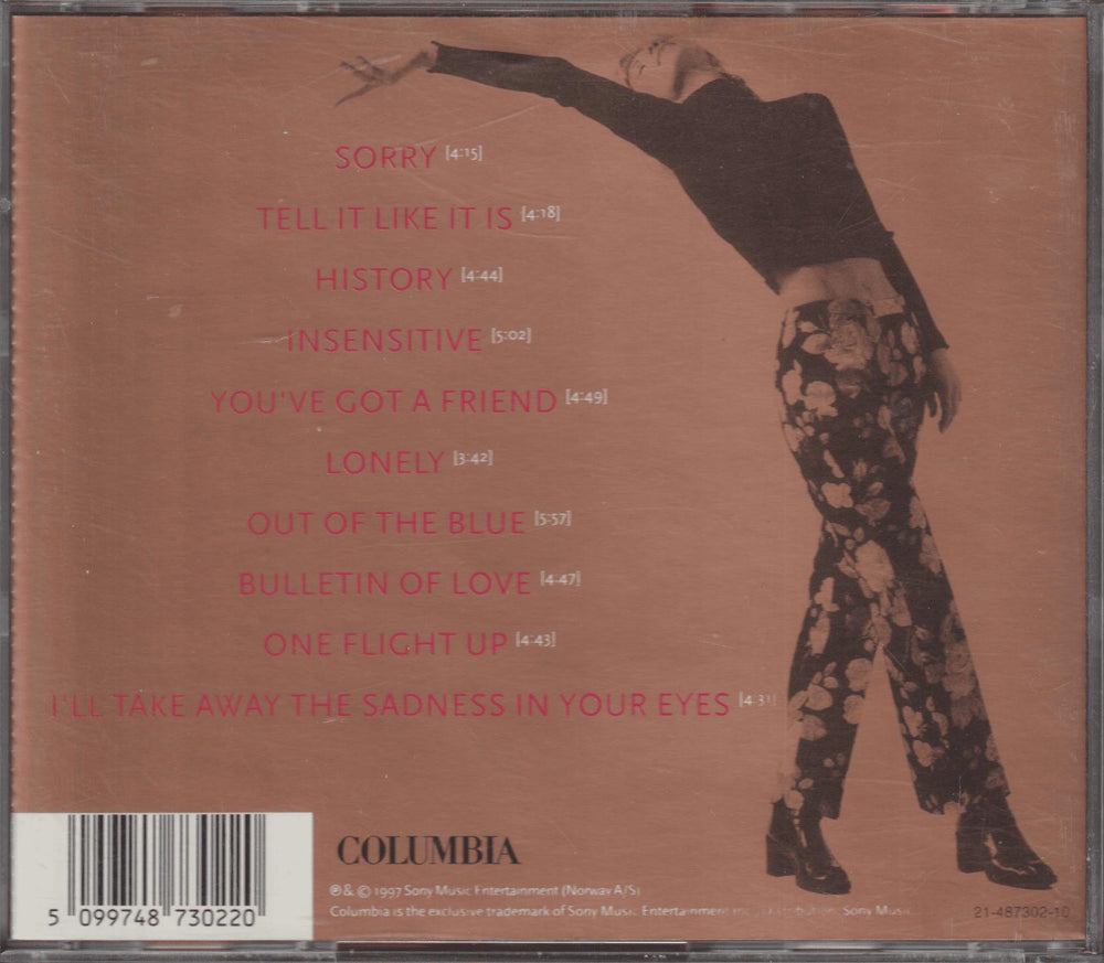 Torhild Sivertsen - Out Of The Blue. 1997. . CD.