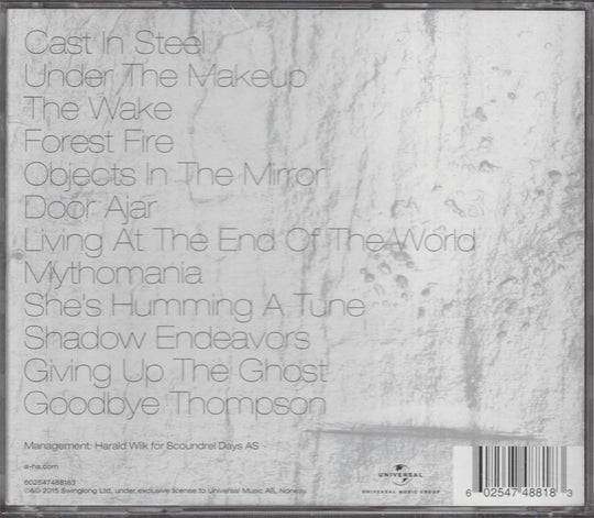 a-ha - Cast In Steel. 2015. . CD.