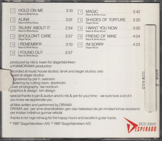 Drama - Take It Away. 1987. . CD.