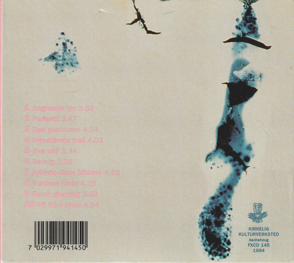 Dronning Mauds Land - Tiden kler seg naken. 1997. . CD.