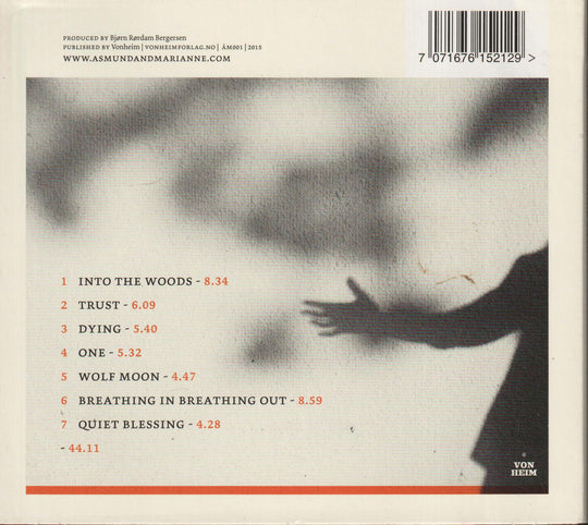 Åsmund & Marianne - Trust. 2011. . CD.