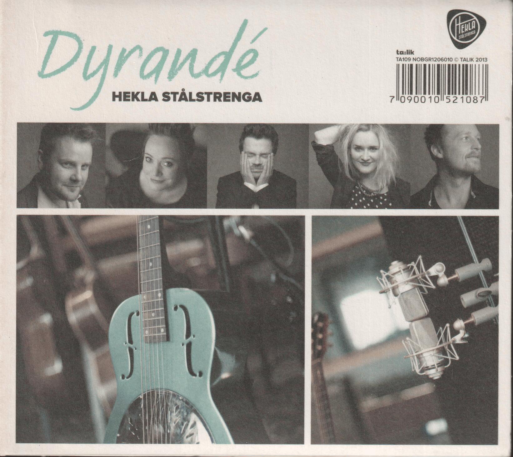 Hekla Stålstrenga - Dyrandé. 2013. . CD.