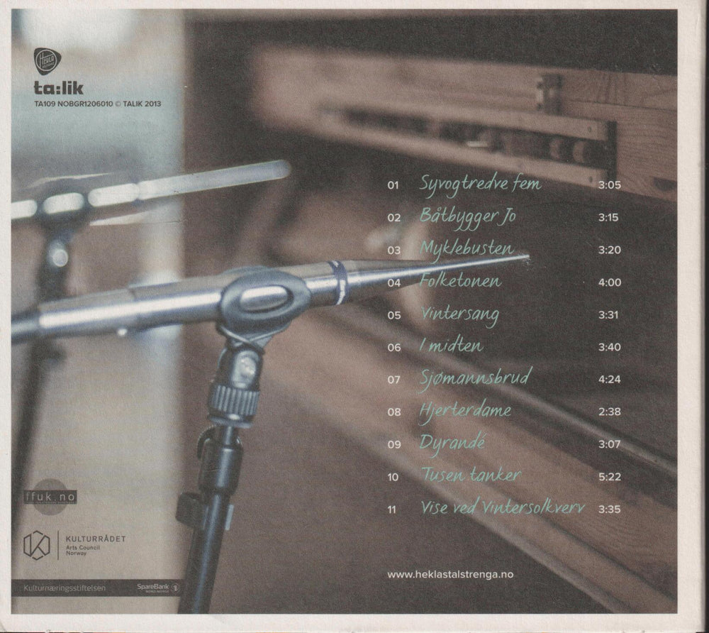 Hekla Stålstrenga - Dyrandé. 2013. . CD.
