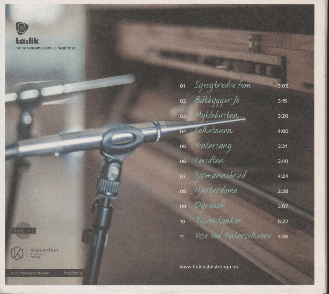 Hekla Stålstrenga - Dyrandé. 2013. . CD.