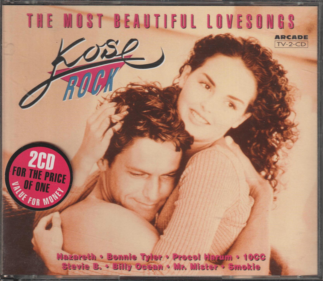 Diverse artister - Kose Rock: The Most Beautiful Lovesongs (2CD). 1993. . CD.