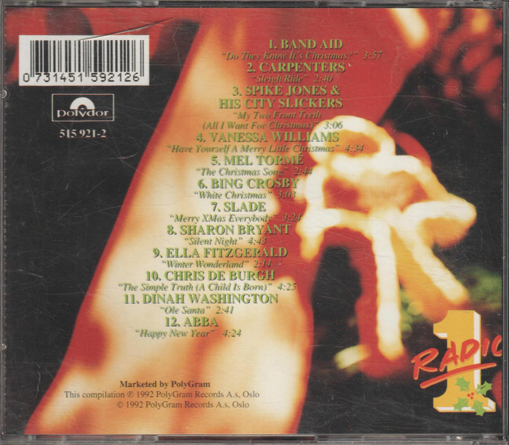 Diverse artister - Radio 1: The Christmas Album. 1995. . CD.
