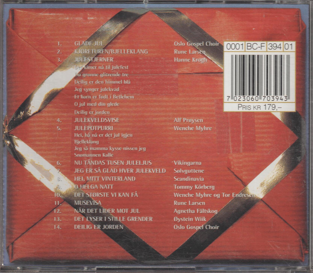 Diverse artister - Se og Hør: Julens stjerner. 1998. . CD.