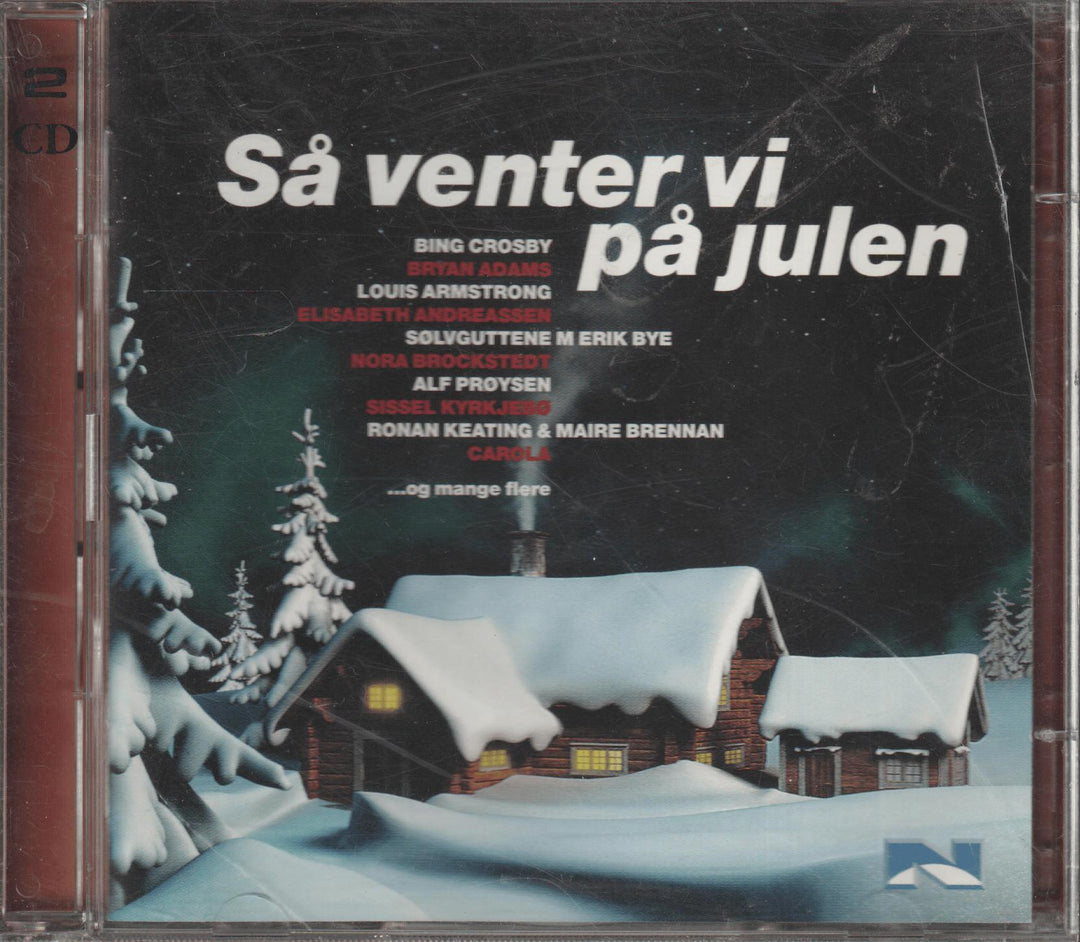 Diverse artister - Så venter vi på julen (2CD). 2001. . CD.
