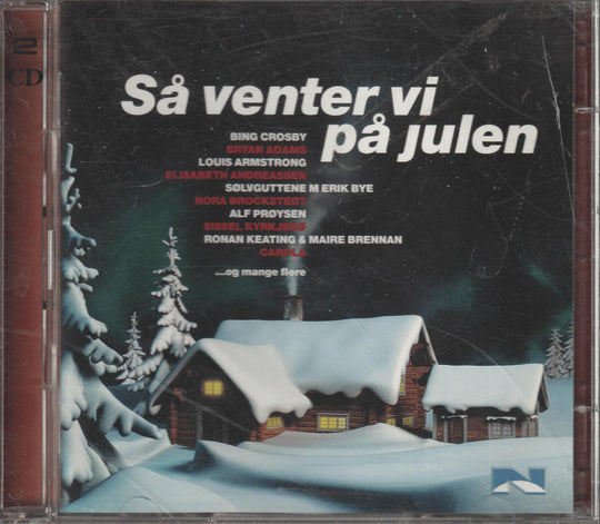 Diverse artister - Så venter vi på julen (2CD). 2001. . CD.