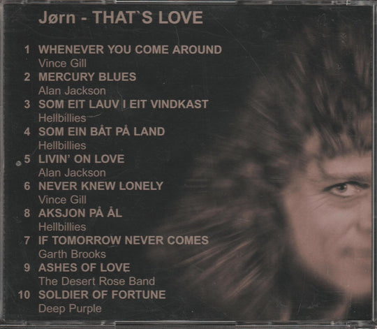 Jørn Hoel - That's Love. 1999. . CD.