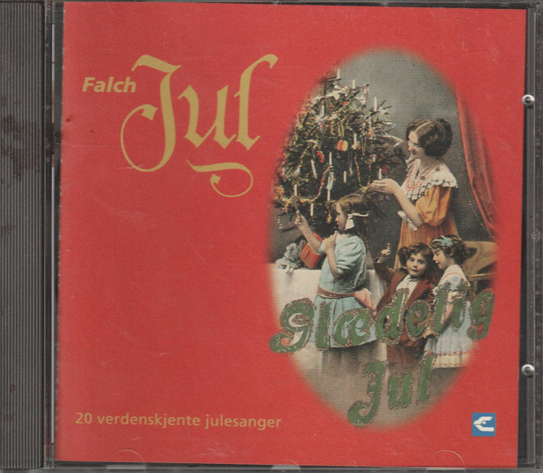 Diverse artister / Falch - Gledelig Jul: 20 verdenskjente julesanger. 1997. . CD.