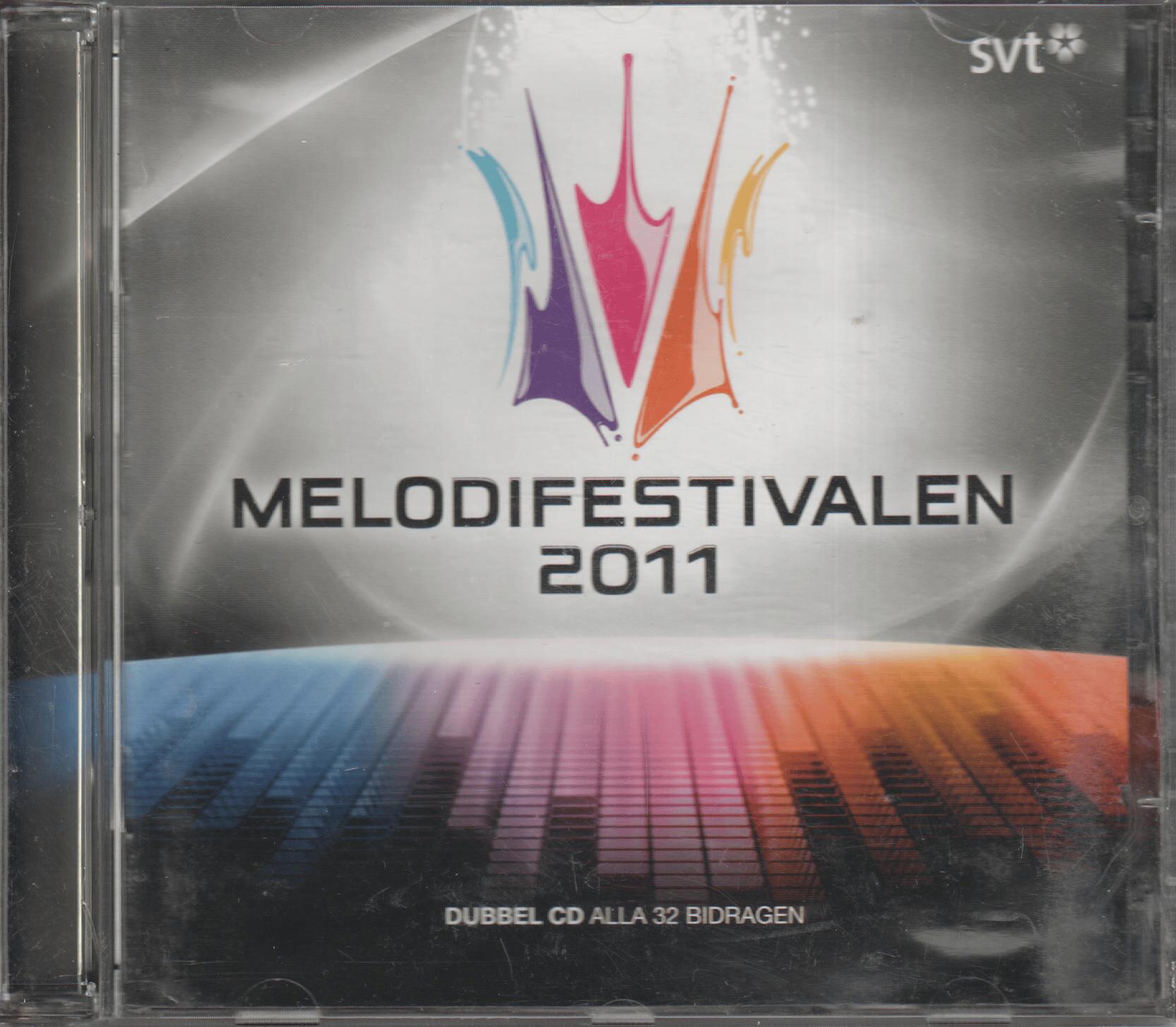 Diverse artister - Melodifestivalen 2011 (2CD). 2011. . CD.