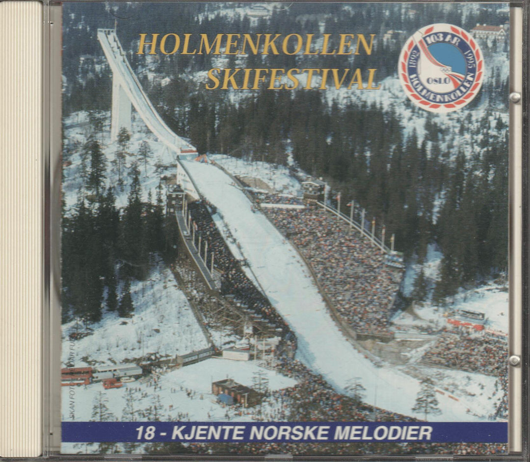 Diverse artister - Holmenkollen Skifestival: 18 kjente norske melodier. 1995. . CD.