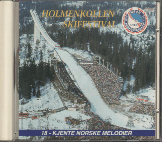 Diverse artister - Holmenkollen Skifestival: 18 kjente norske melodier. 1995. . CD.