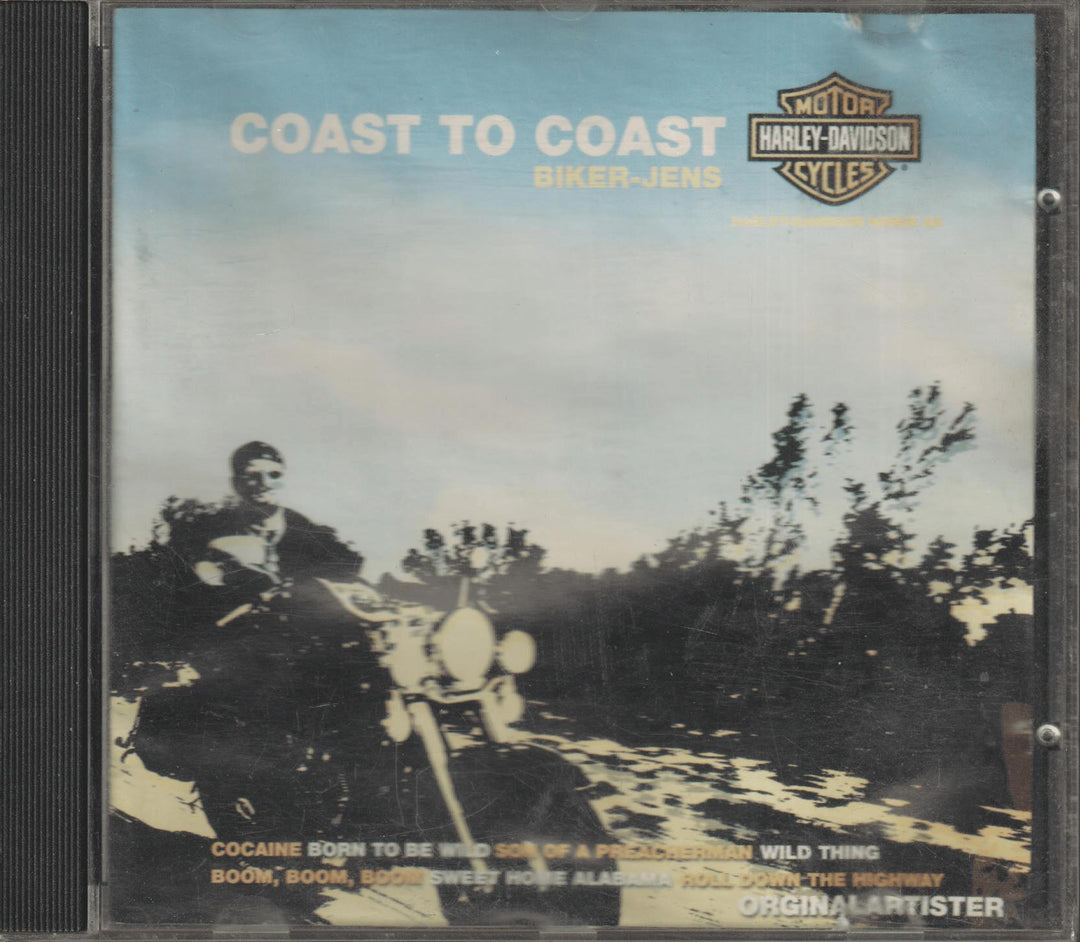 Diverse artister / Biker-Jens - Coast to Coast. 1999. . CD.