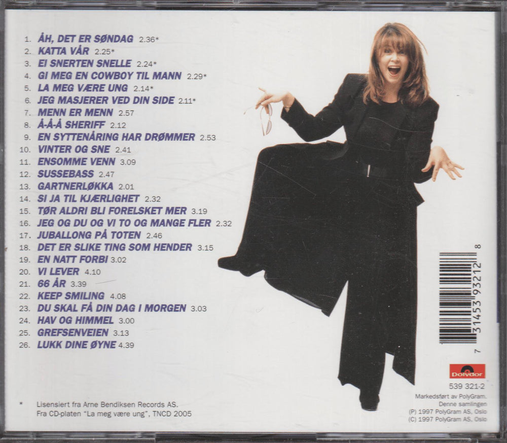 Wenche Myhre - Wenches Beste 1960-1997. 1997. . CD.