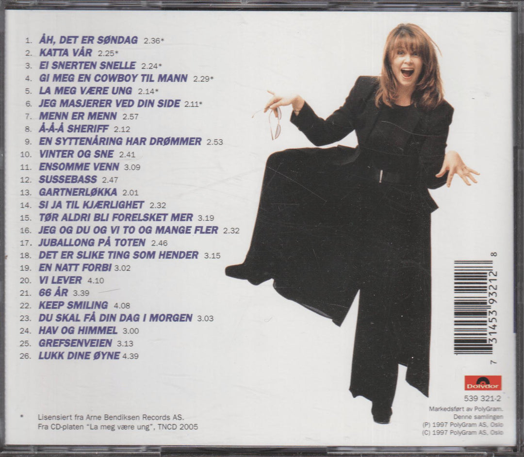 Wenche Myhre - Wenches Beste 1960-1997. 1997. . CD.