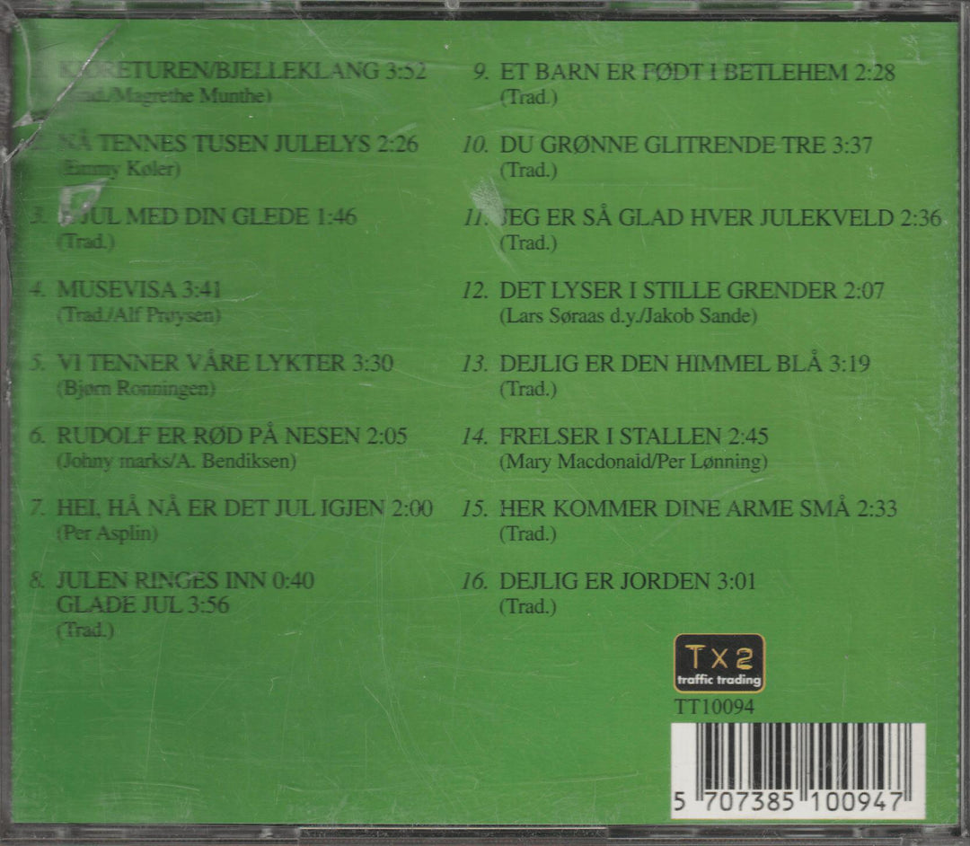 Rune Larsen med barna Line, Kim og Tonje - Julegleder for hele familien. 1994. . CD.