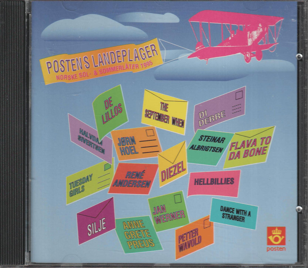 Diverse artister - Postens Landeplager: Norske sol- & sommerlåter 1995. 1995. . CD.