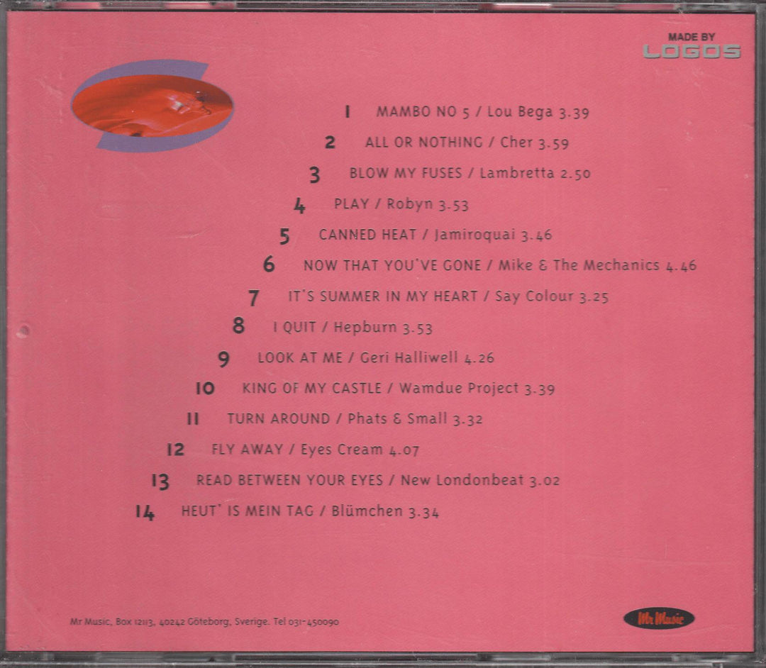 Diverse artister - Mr. Music Hits Vol. 8 - 1997. 1997. . CD.