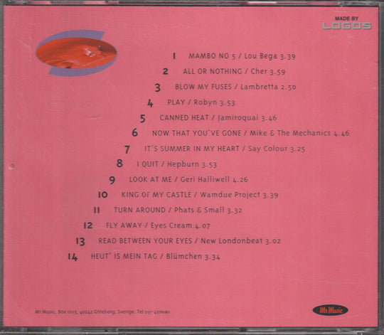 Diverse artister - Mr. Music Hits Vol. 8 - 1997. 1997. . CD.