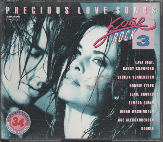 Diverse artister - Kose Rock 3: Precious Love Songs (2CD). 1996. . CD.