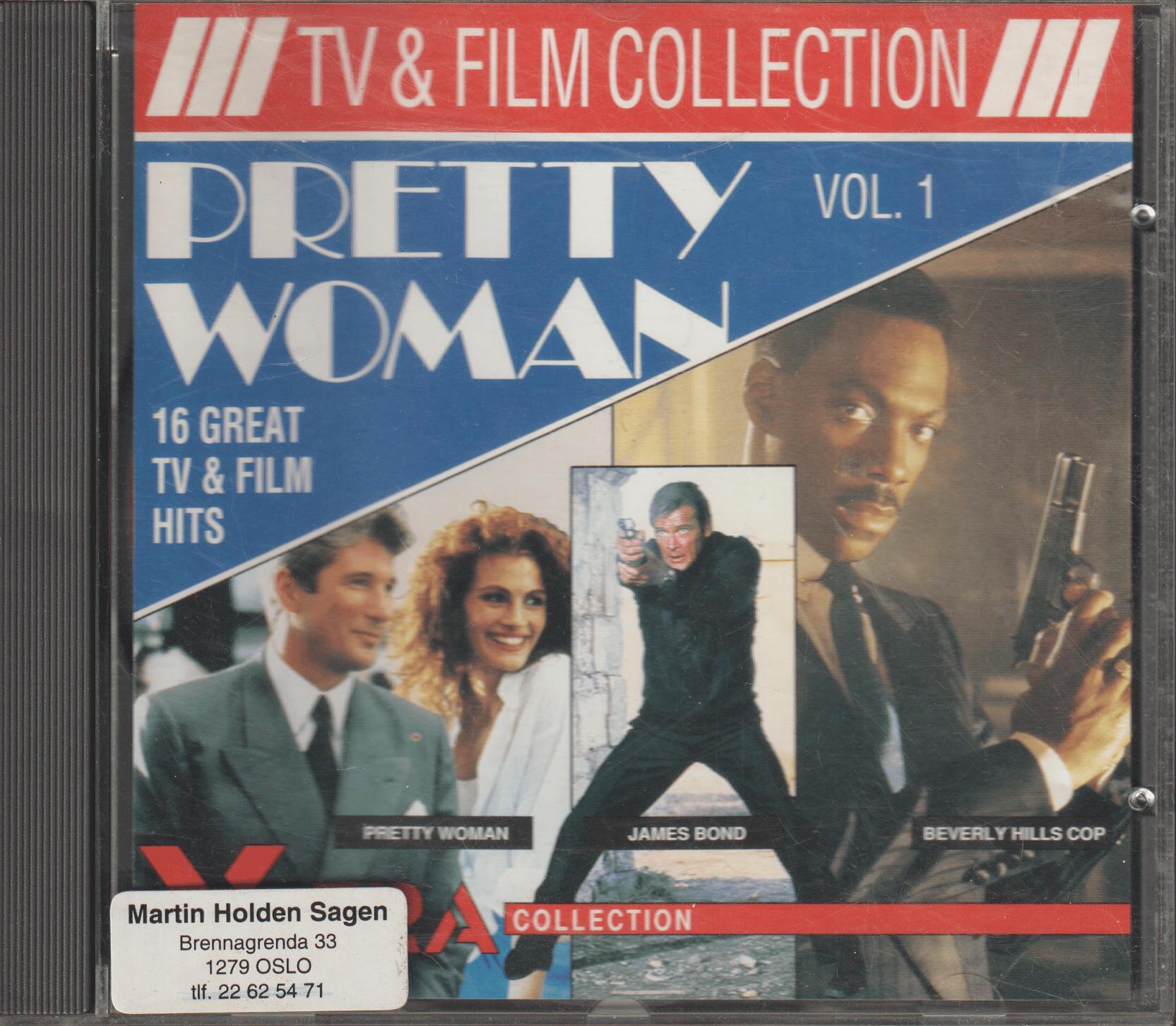 Diverse artister - Pretty Woman Vol. 1: 16 Great TV & Film Hits. 1992. . CD.