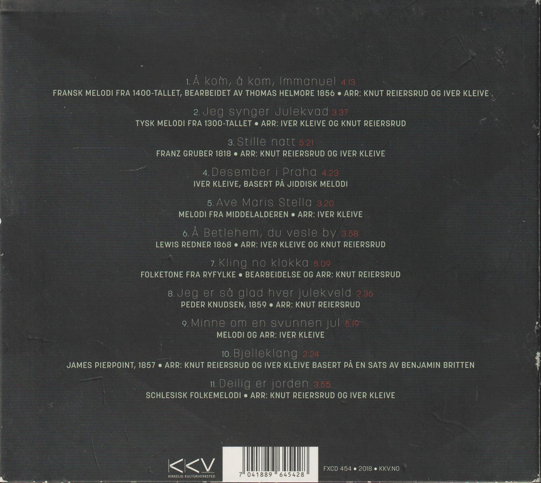 Iver Kleive & Knut Reiersrud - Natt i Desember (Digipak). 2006. . CD.