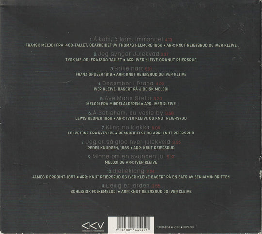 Iver Kleive & Knut Reiersrud - Natt i Desember (Digipak). 2006. . CD.