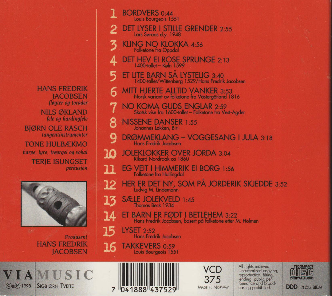 Hans Fredrik Jacobsen - Jól (Digipak). 2004. . CD.