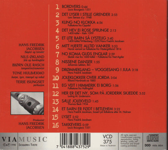 Hans Fredrik Jacobsen - Jól (Digipak). 2004. . CD.