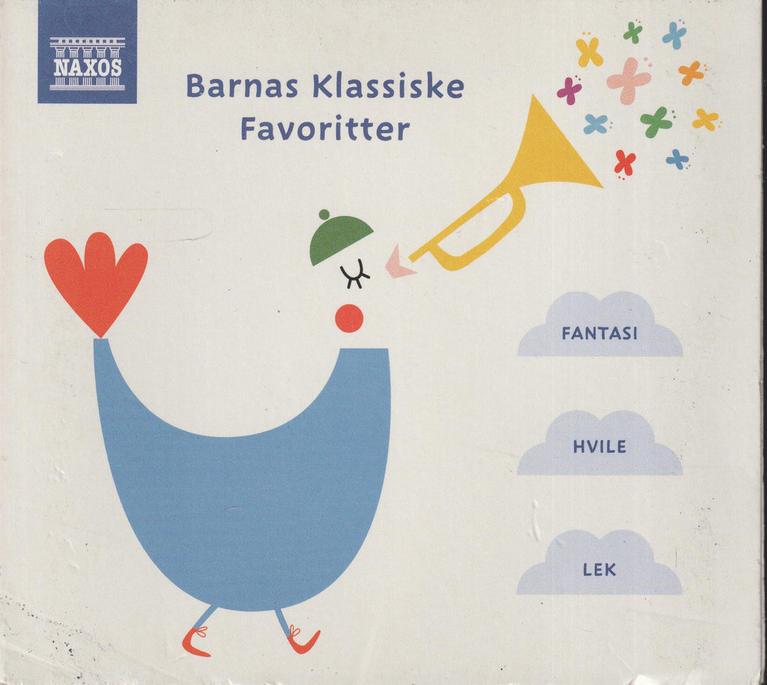 Diverse artister - Barnas Klassiske Favoritter: Fantasi - Hvile - Lek (Digipak). 2004. . CD.
