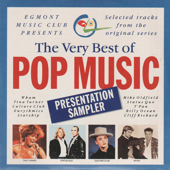 Diverse artister - Egmont Music Club Presents: The Very Best of Pop Music (Presentation Sampler). 1993. . CD.