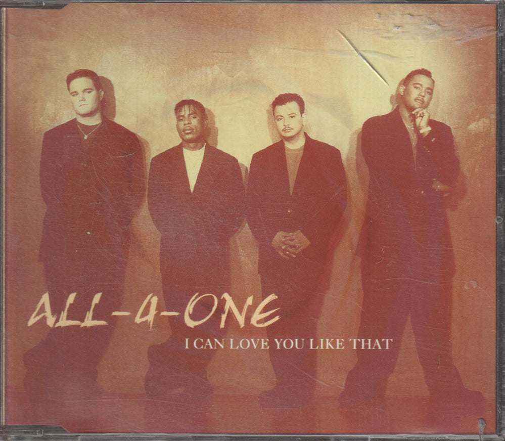 All-4-One - I Can Love You Like That (1995). CD-singel.