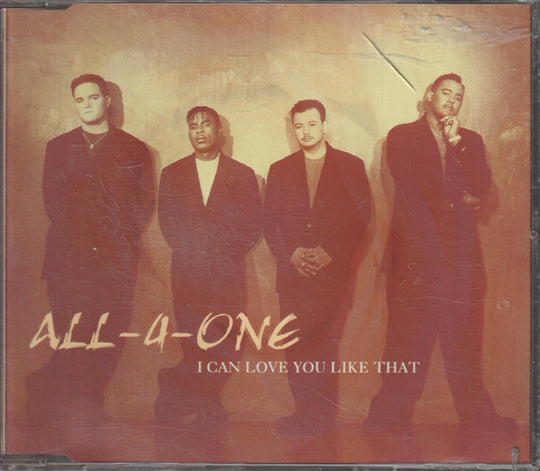 All-4-One - I Can Love You Like That (1995). CD-singel.