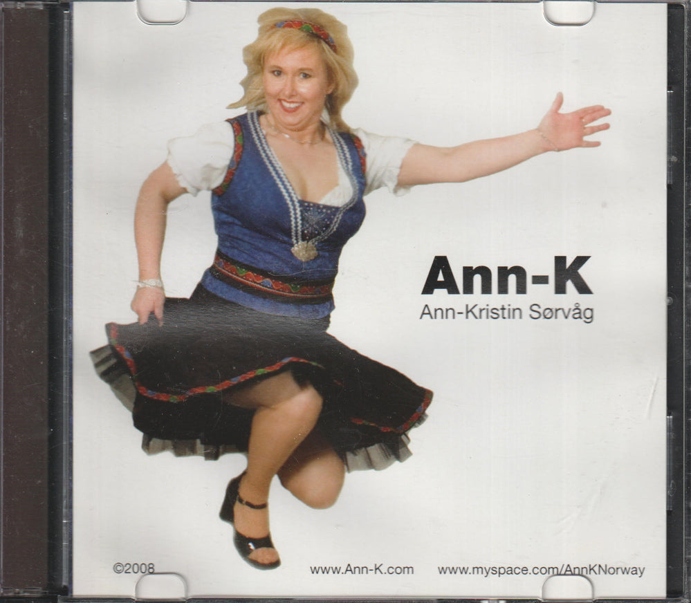 Ann-K (Ann-Kristin Sørvåg) - Ann-K (2008). CD-singel.