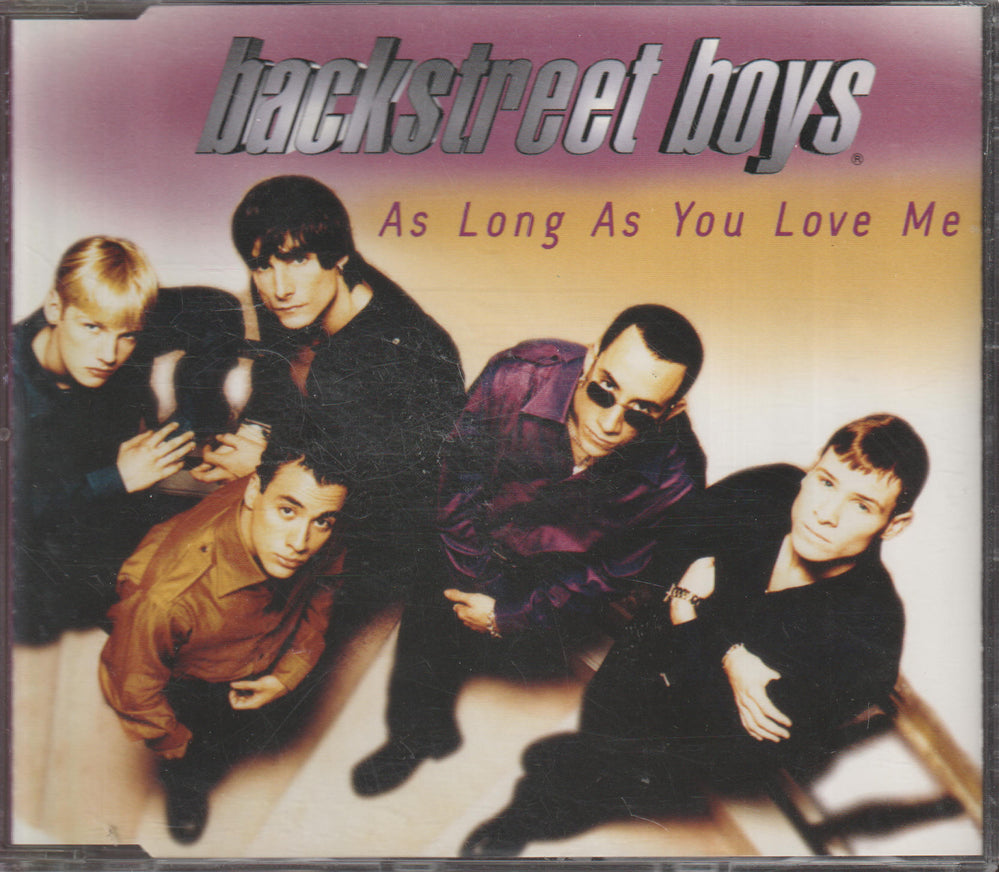 Backstreet Boys - As Long As You Love Me (1997). CD-singel.