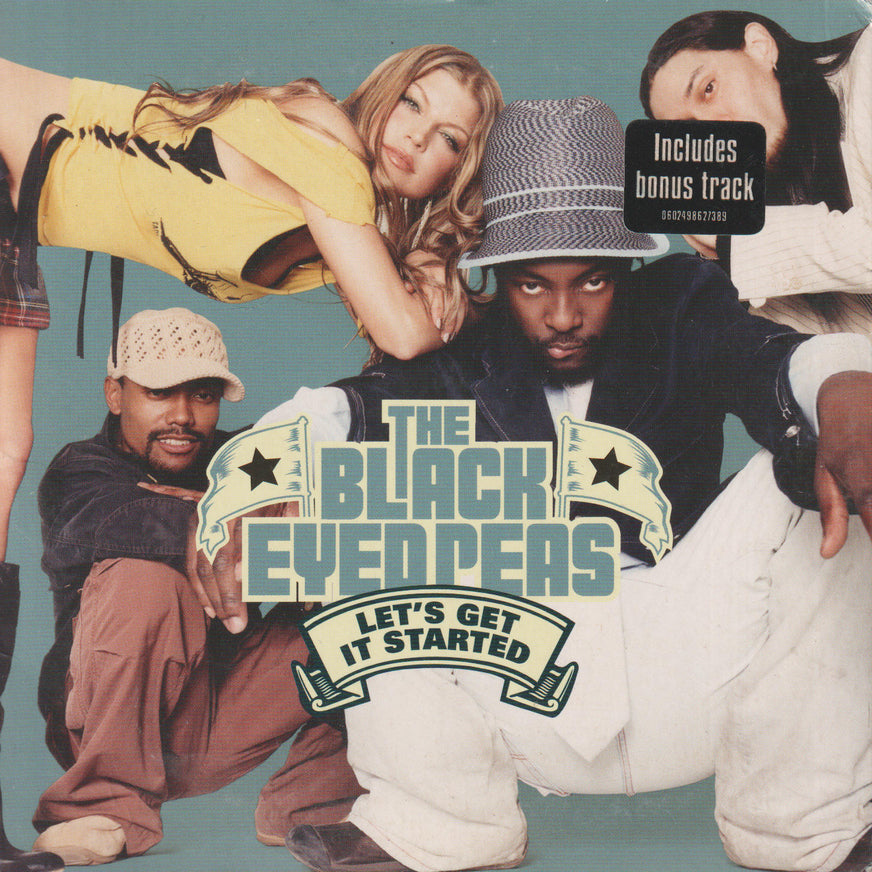 The Black Eyed Peas - Let's Get It Started (2004). CD-singel.