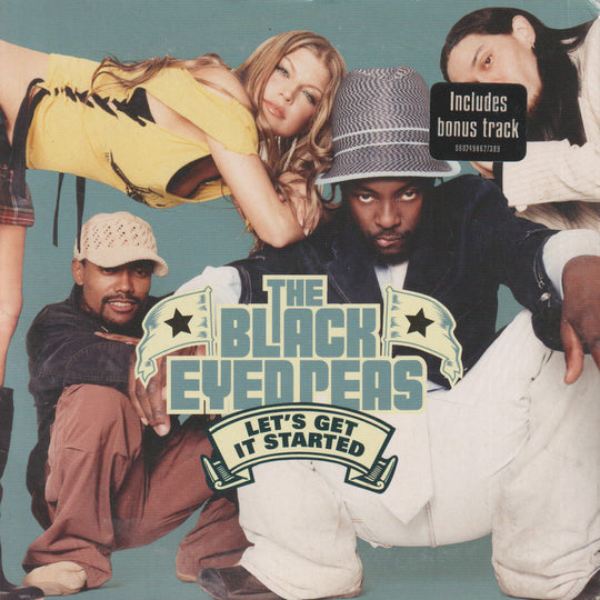 The Black Eyed Peas - Let's Get It Started (2004). CD-singel.