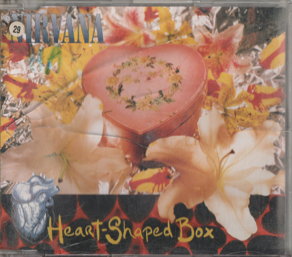 Nirvana - Heart-Shaped Box (1993). CD-singel.