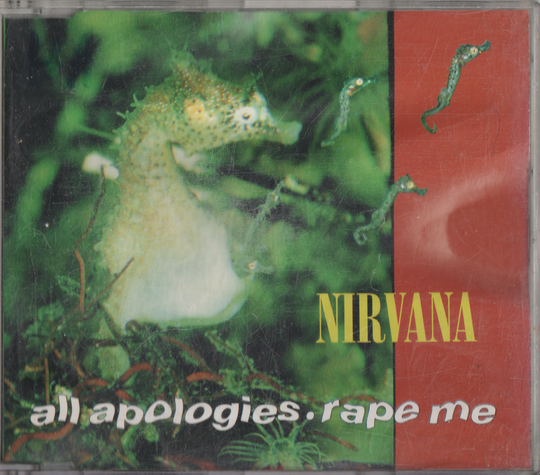 Nirvana - All Apologies / Rape Me (1993). CD-singel.