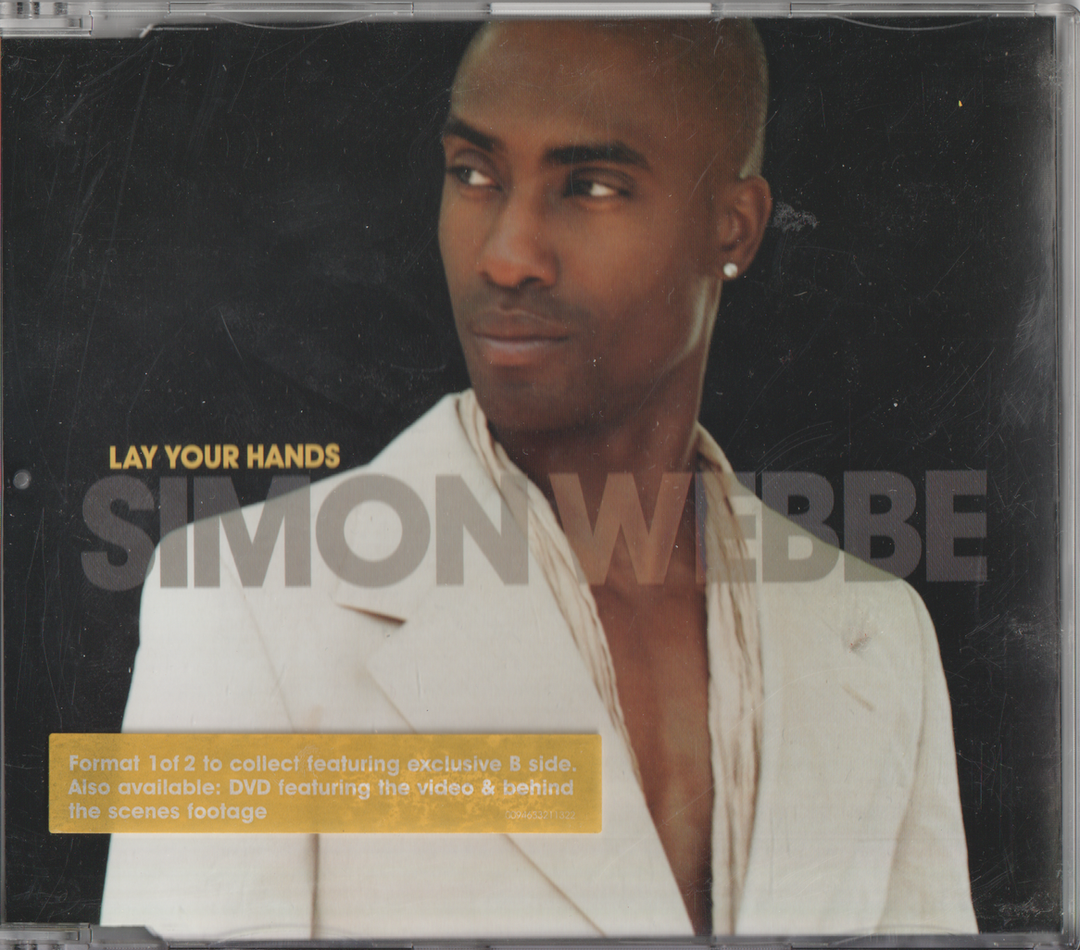 Simon Webbe - Lay Your Hands (2005). CD-singel.