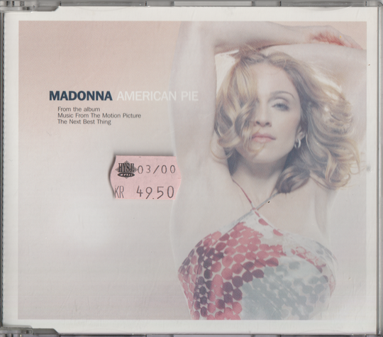 Madonna - American Pie (2000). CD-singel.