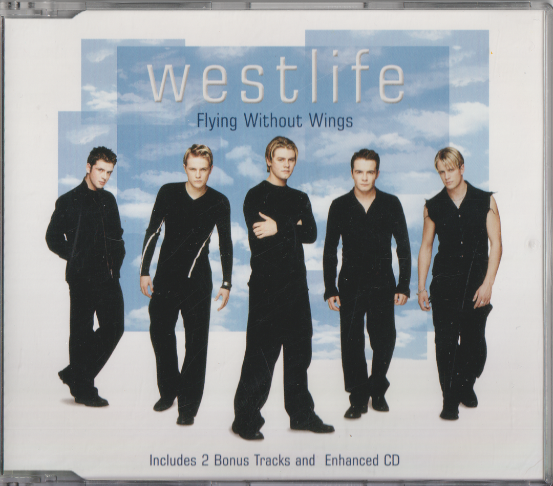 Westlife - Flying Without Wings (1999). CD-singel.