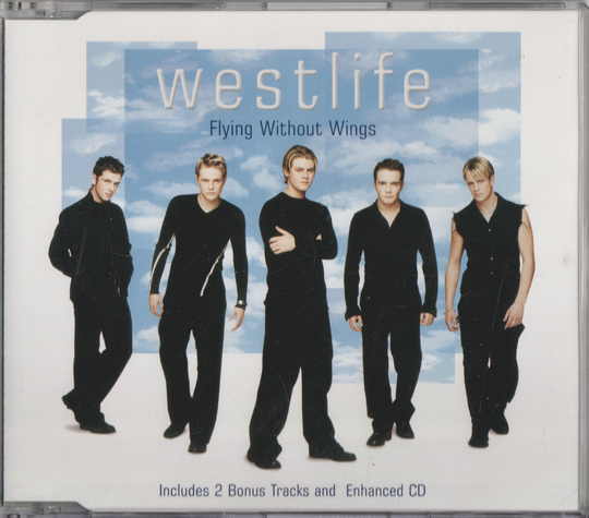 Westlife - Flying Without Wings (1999). CD-singel.